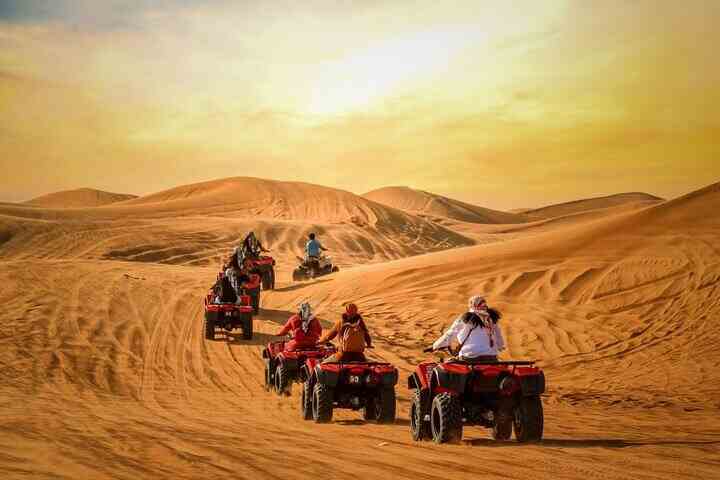 Morning Desert Safari with Quad bike